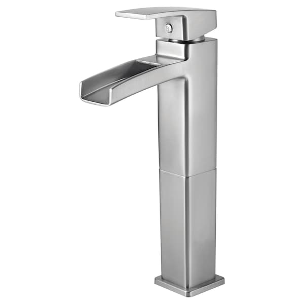 Pfister Kenzo Single Handle Vessel Faucet Brushed Nickel